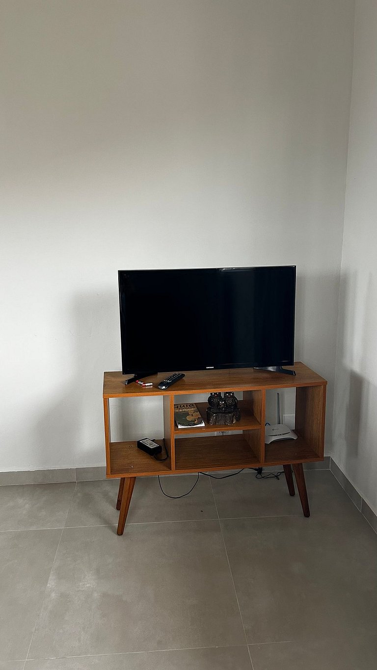 apartamento 2 quartos com ar , mar aberto