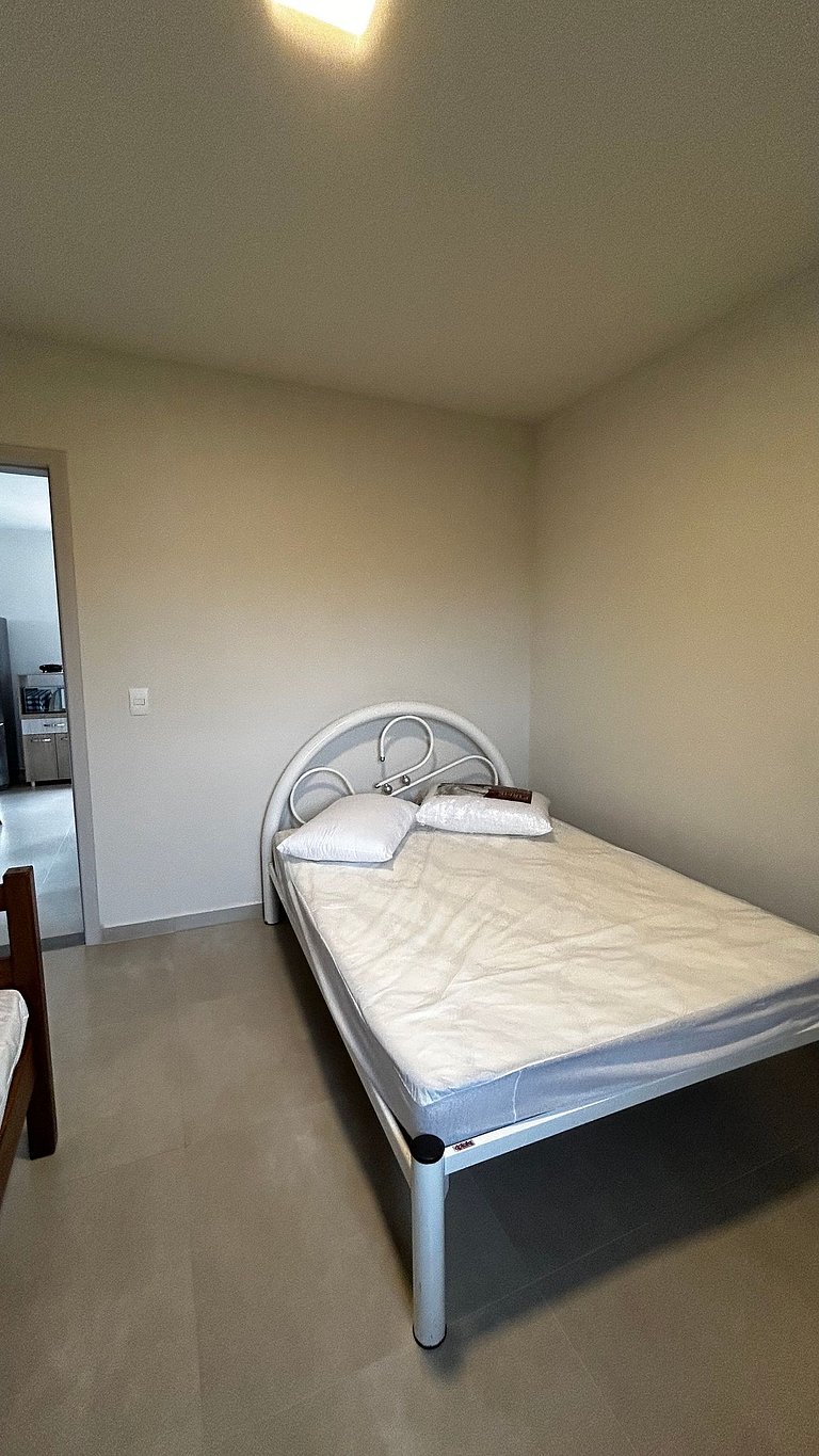 apartamento 2 quartos com ar , mar aberto