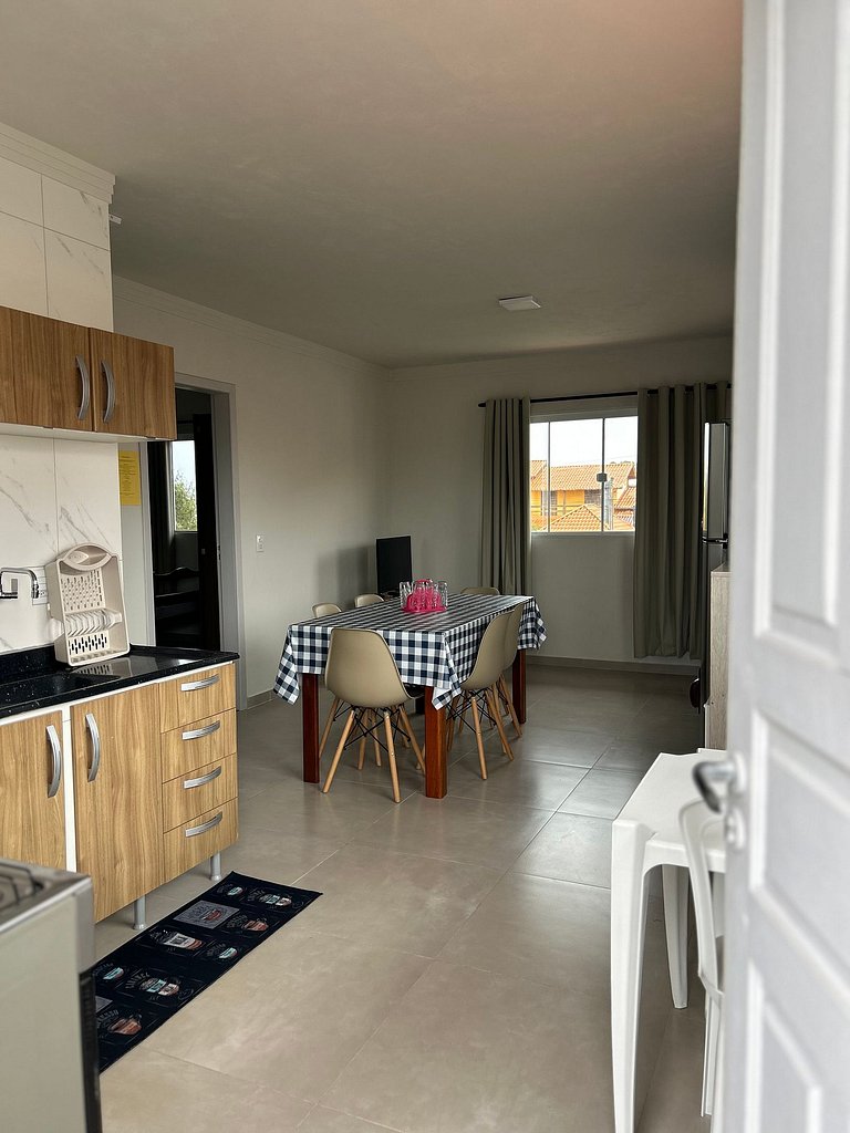 apartamento 2 quartos com ar , mar aberto