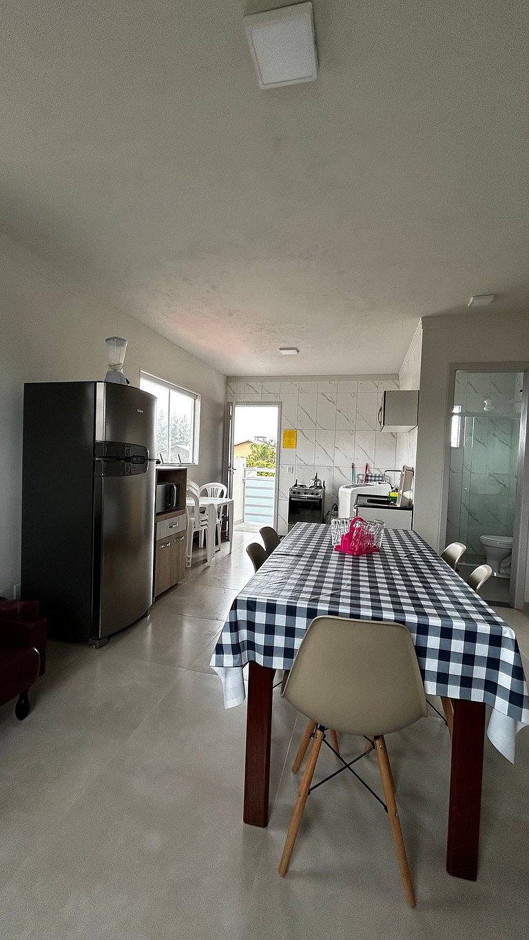 apartamento 2 quartos com ar , mar aberto