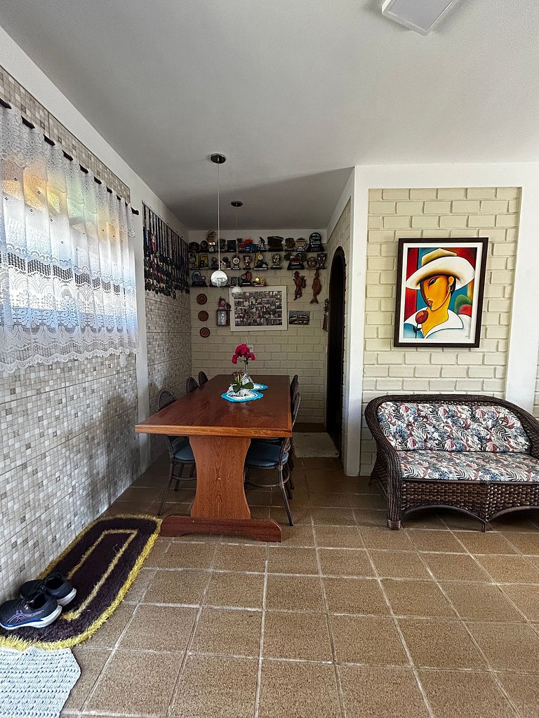 Casa para 7 pessoas, localização privilegiada