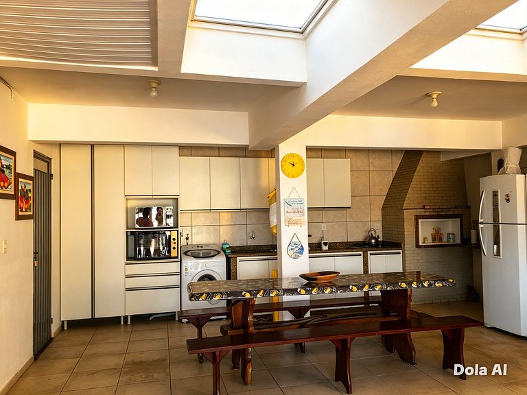 casa amarela com piscina14 pessoas