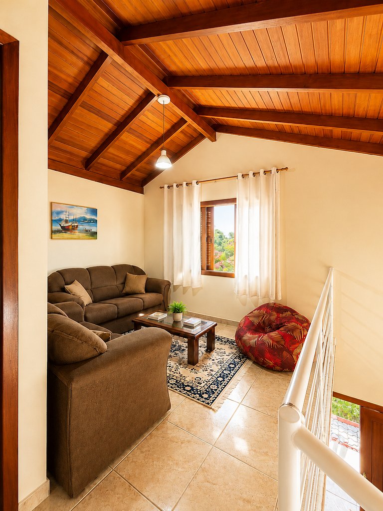 lindo sobrado com 4 quartos