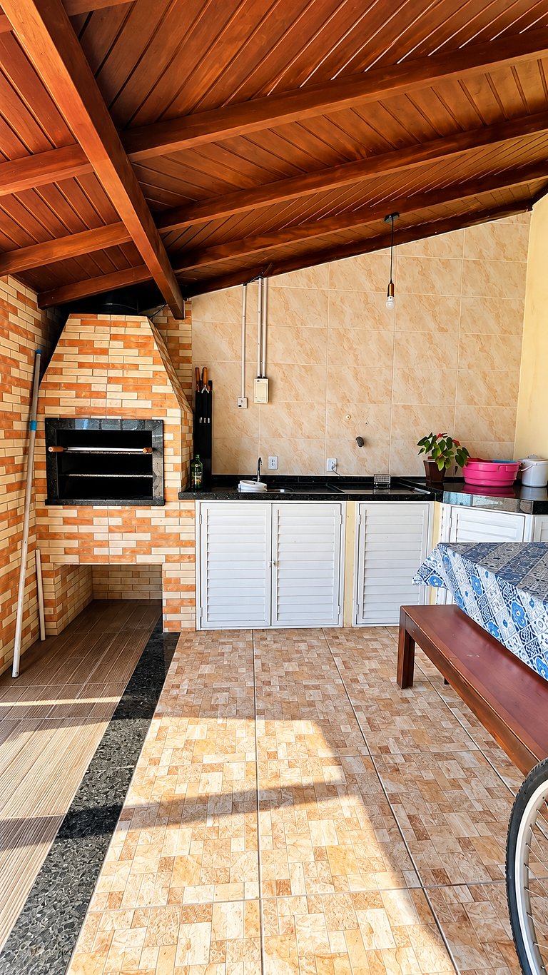 casa com piscina Mar Azul