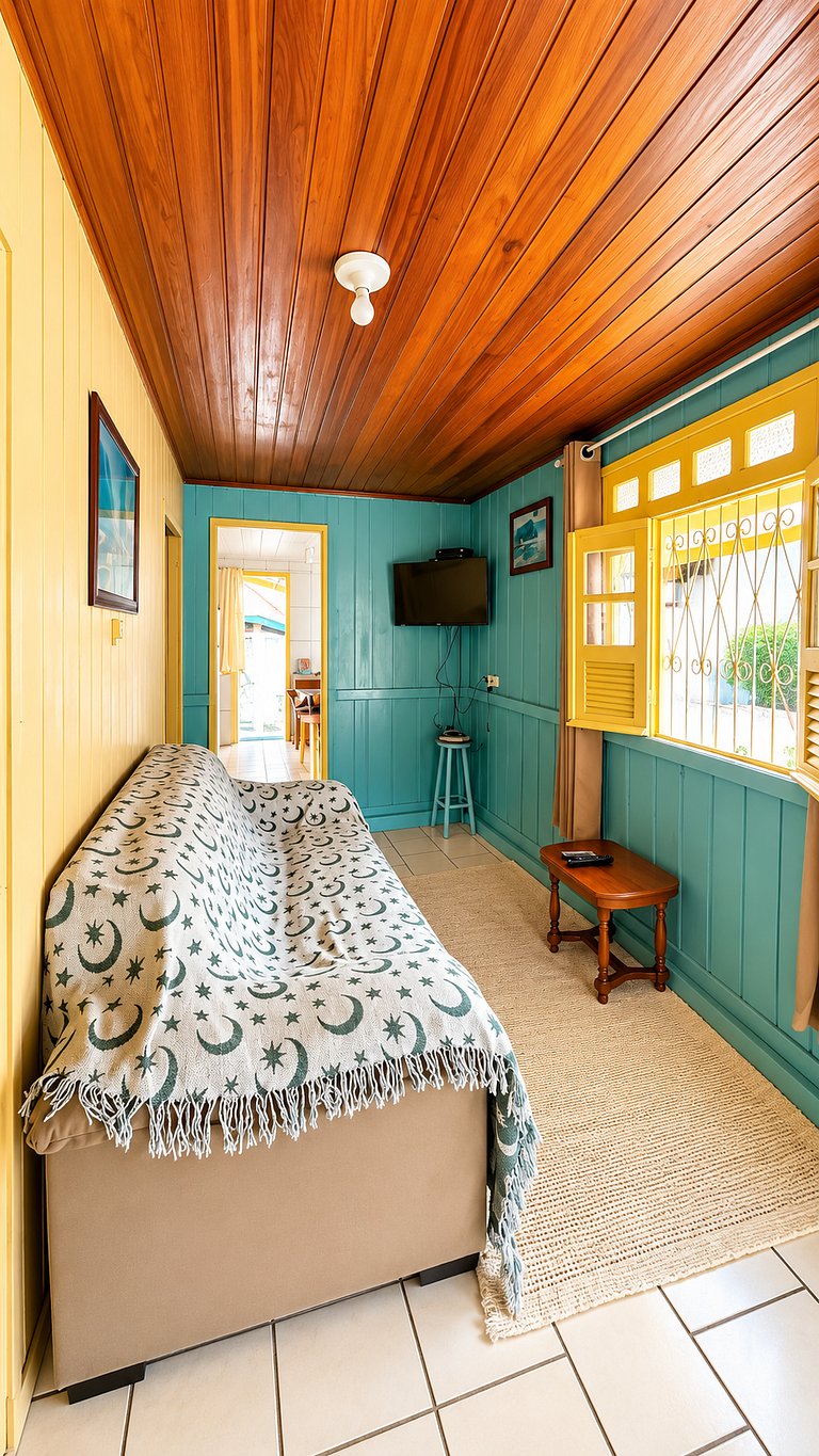 casa de madeira 3 quartos,Praia de cima